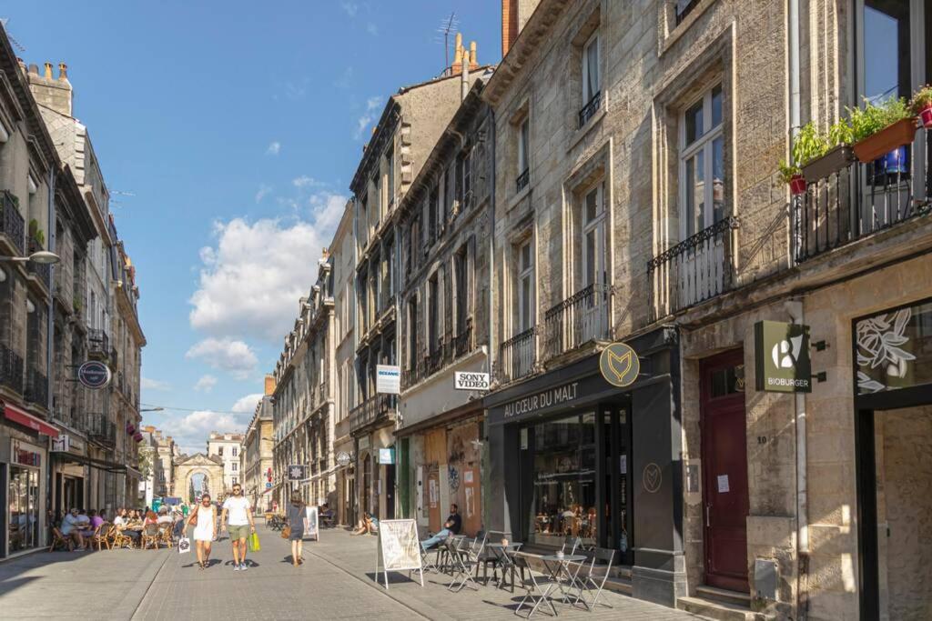 Charmant Logement - Gambetta - Coeur Historique Bordeaux Daire Dış mekan fotoğraf