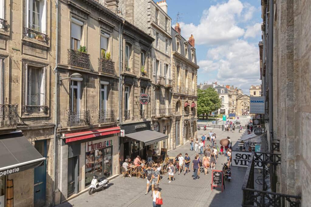 Charmant Logement - Gambetta - Coeur Historique Bordeaux Daire Dış mekan fotoğraf